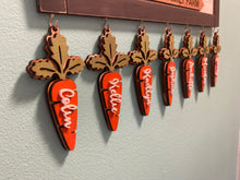 Load image into Gallery viewer, Carrot Patch Personalized Family Sign