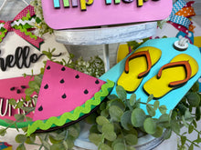 Load image into Gallery viewer, Tiered Tray Summertime Set