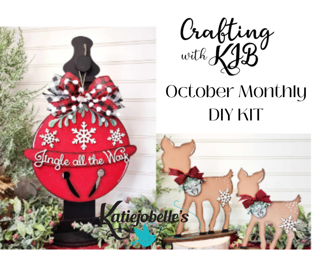 Crafting with KJB Monthly Kits-October