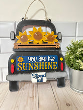 Load image into Gallery viewer, Hello Sunshine Sunflower Vintage Truck Inserts
