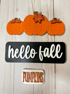 Hello Fall Vintage Truck Inserts