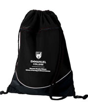Load image into Gallery viewer, Emmanuel College School of Nursing Drawstring Backpack
