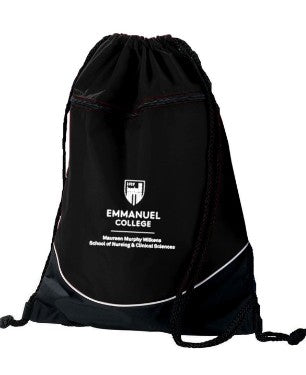 Emmanuel College School of Nursing Drawstring Backpack