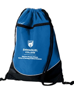 Emmanuel College School of Nursing Drawstring Backpack