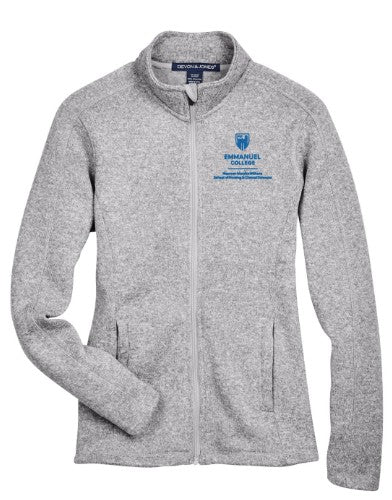 Emmanuel College School of Nursing LADIES Full Zip-up Fleece