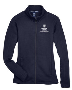 Emmanuel College School of Nursing LADIES Full Zip-up Fleece