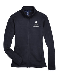 Emmanuel College School of Nursing LADIES Full Zip-up Fleece