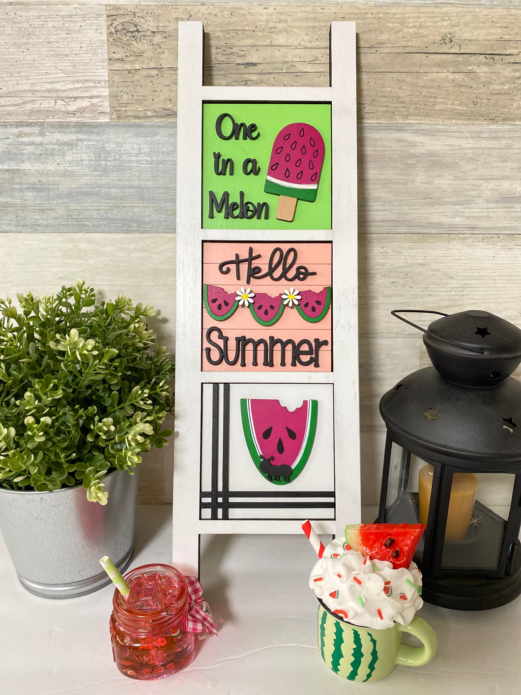 Ladder Tiles Summer Fruit Watermelon