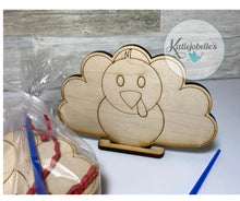 Load image into Gallery viewer, Kids Turkey DIY Paint Kit
