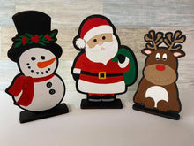 Load image into Gallery viewer, Holiday DIY Paint Kits Santa-Snowman-Reindeer

