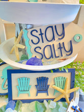 Load image into Gallery viewer, Beach Themed Tiered Rack Decoration Set
