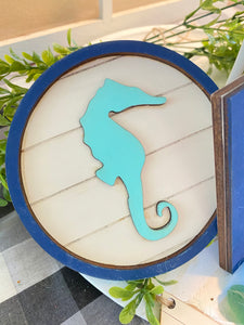 Beach Themed Tiered Rack Decoration Set