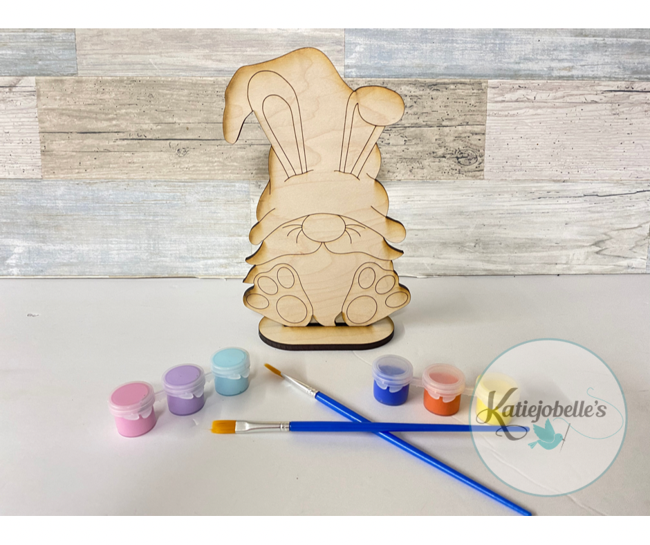 Easter Gnome Bunnies DIY Paint Kits