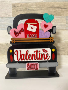 Valentine’s Day Vintage Truck Inserts