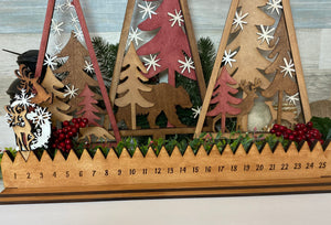 Holiday Dancing Reindeer Countdown/Advent Calendar