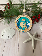 Load image into Gallery viewer, Coastal Holiday Ornament
