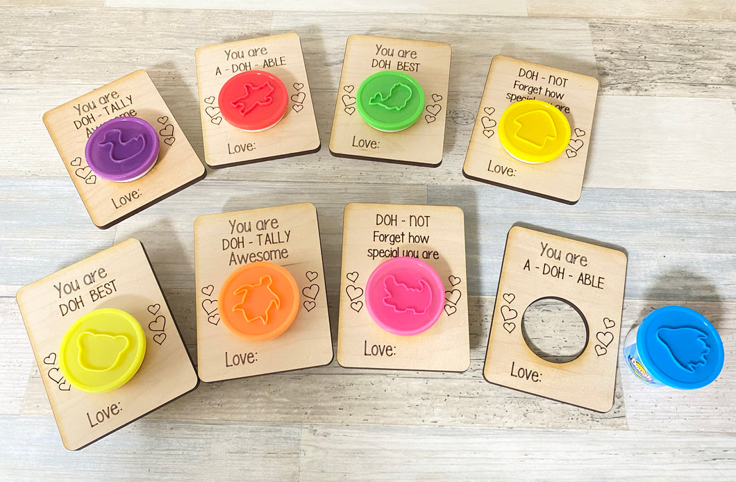 Valentines Cards with Dough