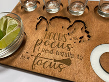 Load image into Gallery viewer, Tequila Shot Board-Hocus Pocus
