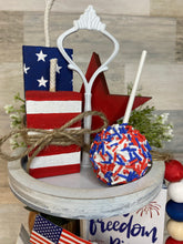 Load image into Gallery viewer, 4th of July Tray/Shelf Set

