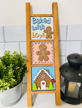 Load image into Gallery viewer, Ladder Tiles Baked with Love Gingerbread Interchangeable Tiles Set 2
