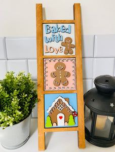 Ladder Tiles Baked with Love Gingerbread Interchangeable Tiles Set 2