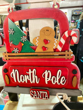 Load image into Gallery viewer, North Pole Vintage Truck Insert
