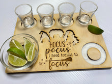 Load image into Gallery viewer, Tequila Shot Board-Hocus Pocus
