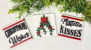 Ladder Tiles Christmas Interchangeable Tiles