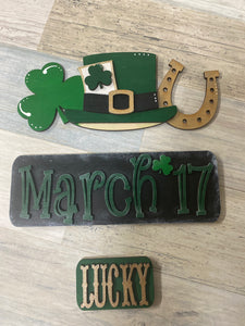 St Patrick’s Day Vintage Truck Inserts