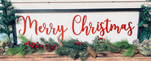 Load image into Gallery viewer, Merry Christmas Mantel/Shelf Sign
