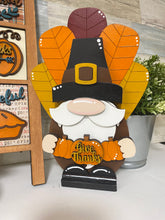 Load image into Gallery viewer, Thanksgiving Turkey Gnome Shelf Sitter
