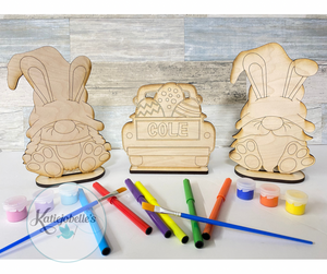 Easter Gnome Bunnies DIY Paint Kits