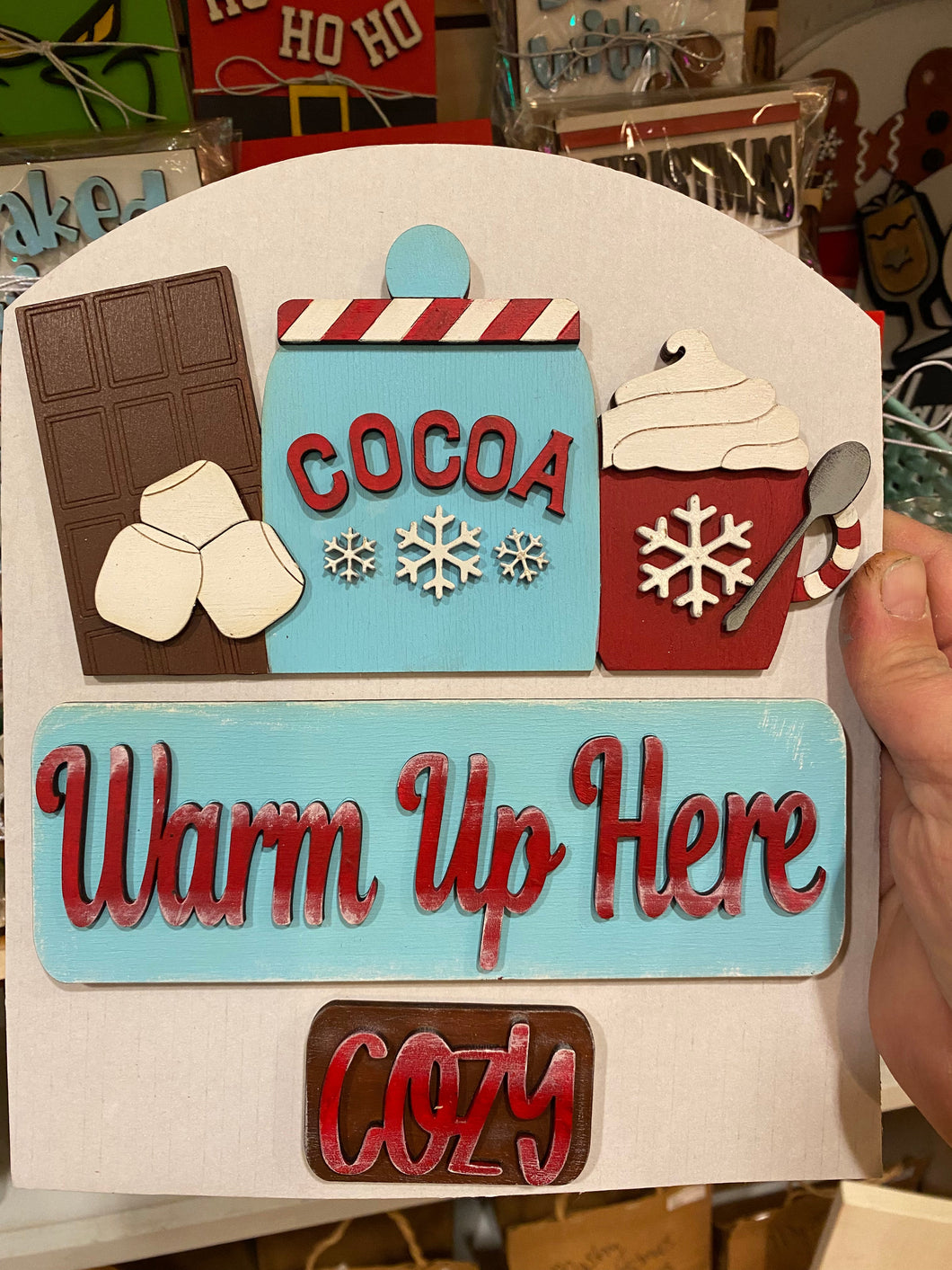 Hot Cocoa Vintage Truck Inserts
