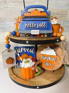 DIY Fall Harvest Tiered Tray