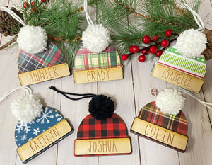 Beanie Hat Ornament