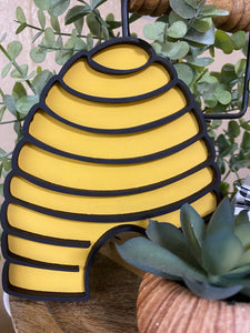 Bee theme tiered tray Set