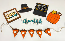 Load image into Gallery viewer, Thanksgiving Tiered Tray Set
