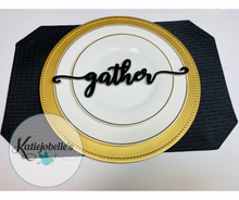 Load image into Gallery viewer, Thanksgiving Place Setting Words-Set of 5
