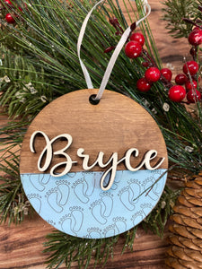 Baby Foot print Ornament