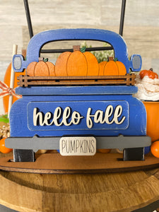 Fall Harvest Tiered Tray Set