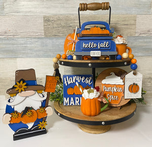 Fall Harvest Gnome Shelf Sitter